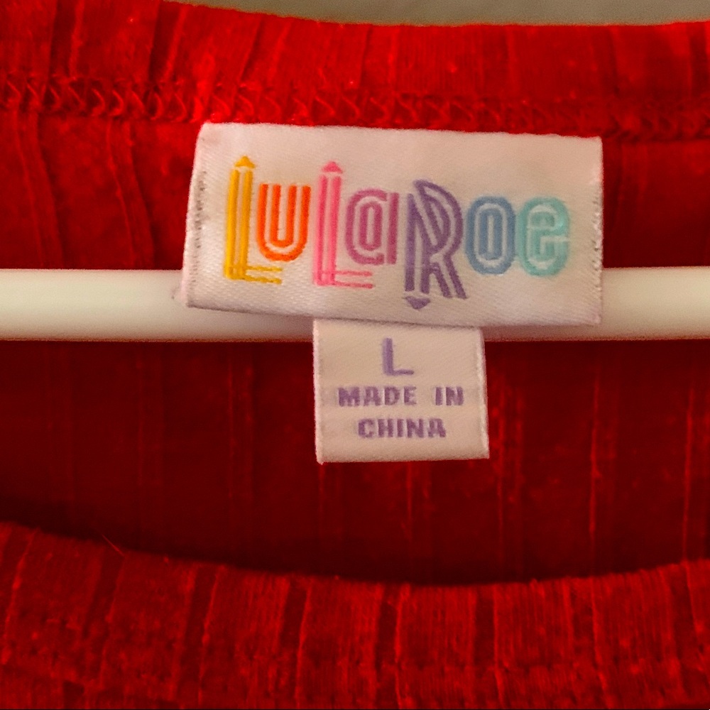 Lularoe Gigi ribbed tee